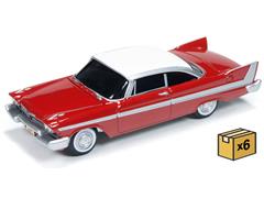 AWSS6401-CASE - Auto World Christine 1958 Plymouth Fury