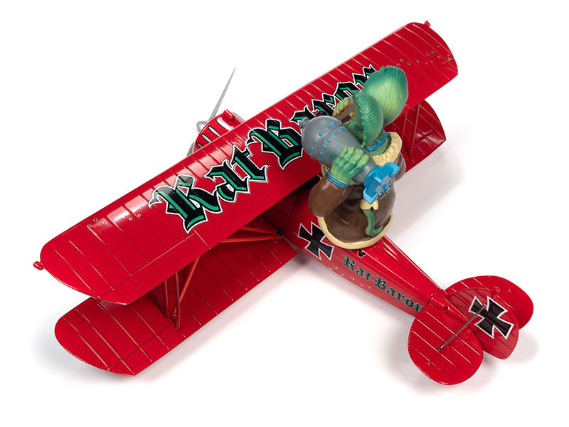 ラットフィンク 1929 WACO STRAIGHTWING RAT BARON Rat Fink - 1929 Waco Straight Wing in Red - Rat Baron - 309-X