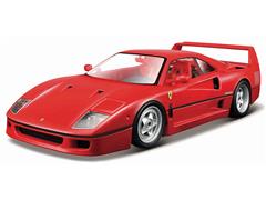 BBURAGO #16023R - Ferrari F40 in Red - Race and Play Series
