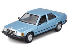 21103BL - Bburago Diecast 1987 Mercedes Benz 190E