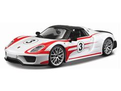 28009WT - Bburago Diecast Porche 918 Spyder