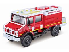 32017 - Bburago Diecast Fire Department Unimog U5000