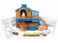 11-Piece Chicken Coop Playset - Big Country Adventure #BC515