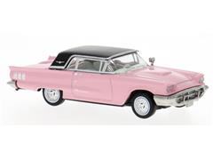 1960 Ford Thunderbird Convertible in Pink with Black Top Up #18202