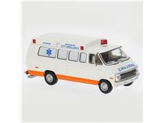 BREKINA #18306 - Las Cruces EMS - 1975 Dodge B-200 Ambulance