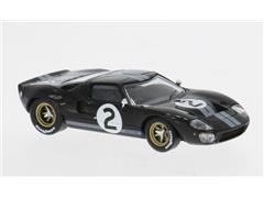 BREKINA #18555 - #2 - 1966 Ford GT40 in Black - Le Mans
