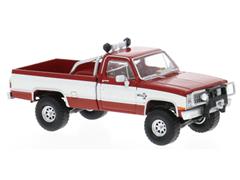 BREKINA #19692 - 1982 Chevrolet C 10 Pickup in Red and White
