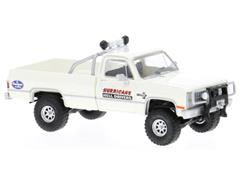 BREKINA #19694 - Hurricane Hell Drivers - 1982 Chevrolet C 10 Pickup in White
