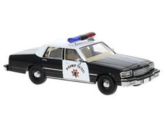 19703 - Brekina California Highway Patrol 1987 Chevrolet Caprice high