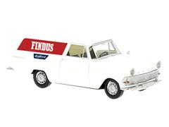 20077 - Brekina Findus Dypfryst 1960 Opel P2 Box Wagon