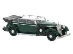 BREKINA #21056 - 1938 Mercedes-Benz 770 K Convertible in Dark Green