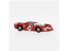 BREKINA #22904 - #24 -1967 Ferrari 330P3 in Red - Daytona - M Parkes and L Scarfiotti