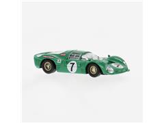 BREKINA #22907 - #7 -1967 Ferrari 330P3 in Green - Kyalami - D Piper and
