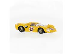 BREKINA #22908 - #33 -1967 Ferrari 330P3 in Yellow - Daytona - W Mairesse and J Blaton