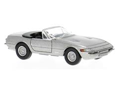 BREKINA #22943 - 1971 Ferrari 365 GTS/4 Daytona Spider Convertible in Silver