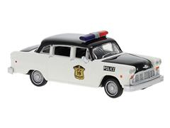 58941 - Brekina Kalamazoo Police 1974 Checker Cab Police Car