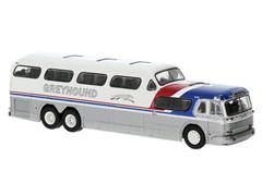 61303 - Brekina Greyhound 1956 Greyhound Scenicruiser Bus high quality