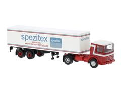78151 - Brekina Spezitex 1968 Roman Diesel Box Wagon Trailer