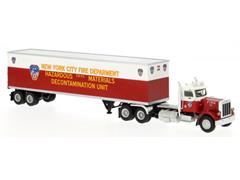 BREKINA #85721 - FDNY - 1973 Peterbilt 359 Ko-XZ