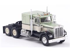 BREKINA #86252 - 1977 Kenworth W 900 in Metallic Green Beige and Black - Cab Only