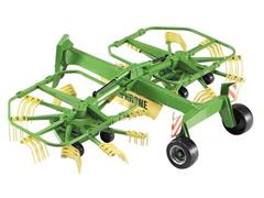 02216 - Bruder Toys Krone Dual Rotary Swather_Swath Windrower High Impact