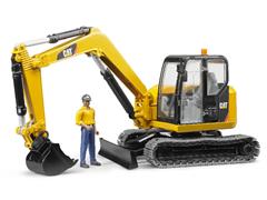 02467 - Bruder Toys Caterpillar Mini Excavator