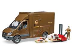02538 - Bruder Toys UPS Mercedes Benz Sprinter Delivery Van