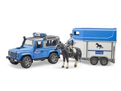 02588 - Bruder Toys Land Rover Police Vehicle