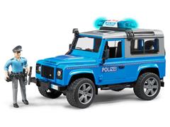 02597 - Bruder Toys Land Rover Polizei Vehicle