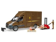 02678 - Bruder Toys UPS Mercedes Benz Sprinter Made of High