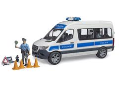 02683 - Bruder Toys Police Mercedes Benz Sprinter Police Emergency Lights