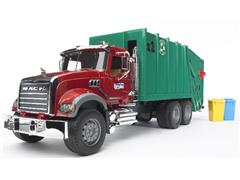 02812A - Bruder Toys MACK Granite Garbage Truck