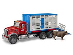 02830 - Bruder Toys MACK Granite Cattle Transport