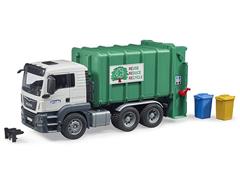 03763 - Bruder Toys MAN TGS Rear Loading Garbage Truck