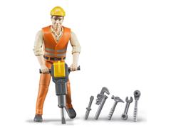 60020 - Bruder Toys Construction Worker