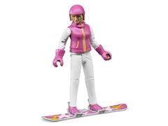 60420 - Bruder Toys Snowboarder Women
