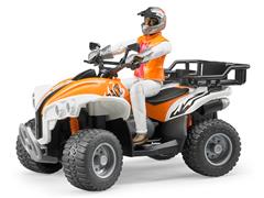BRUDER - 63000 - Quad ATV with Rider 