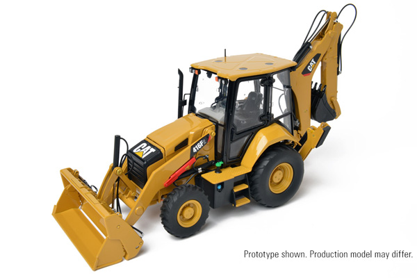 Caterpillar 416F2 Backhoe Loader - Contractor Collection Precision