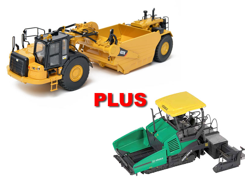 CCM Cat 637K Coal Bowl Tractor Scraper Precision - 637KCB-COMBO2