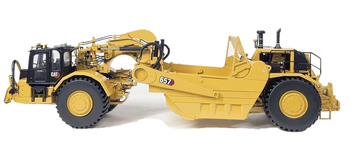 Caterpillar 657 Wheel-Tractor Scraper - 657