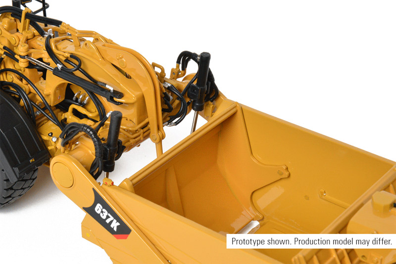 Caterpillar 637K Coal Bowl Tractor-Scraper - Precision Diecast