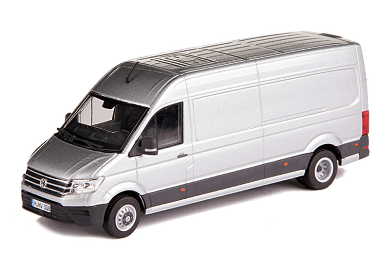 LE6677 PREMIUM CLASSIXXS 1/43 Voiture Volkswagen VW Crafter silver