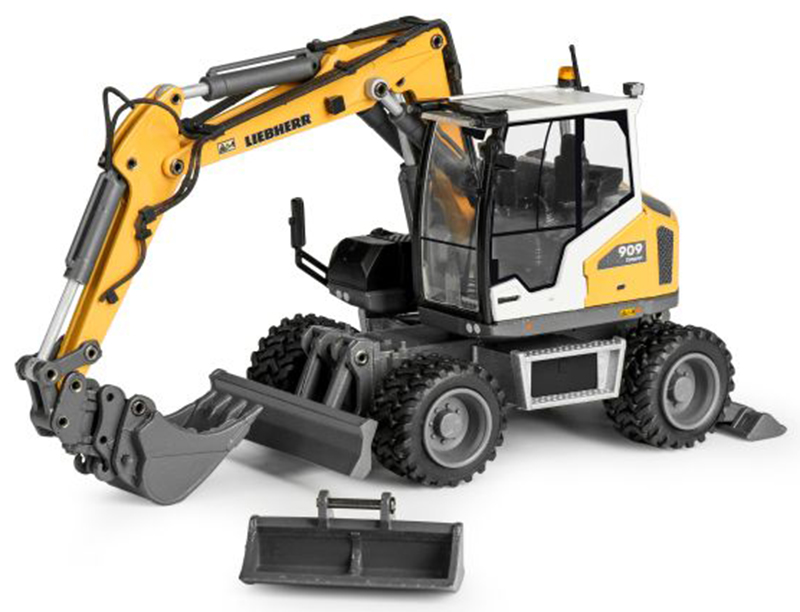 thumbnail image 2 of Conrad 2234 Liebherr A 909 Compact Excavator – 1:50 Scale Diecast Model, 2025 Edition, OVP 2 of 4