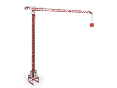 2035 - Conrad Wolffkran 166 B Luffing Jib Tower Crane