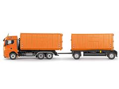 CONRAD #SET10019-01 - Meiller Dump Truck on MAN TGX GM and Roll Carrier