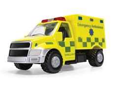 CH081 - Corgi Emergency Ambulance Truck UK Corgi Chunkies Series