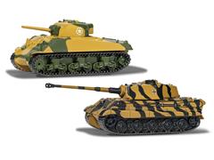 WT91302 - Corgi World of Tanks Sherman vs King Tiger