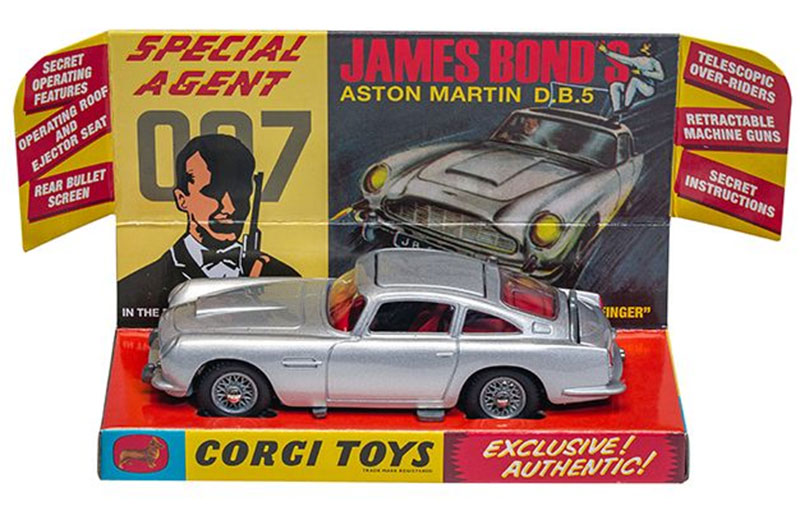 James Bond 007 - 261 Aston Martin DB5 in Silver Birch - RT26101S