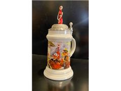 23 - CUI Texaco Ceramic Lidded Stein Limited Edition Does