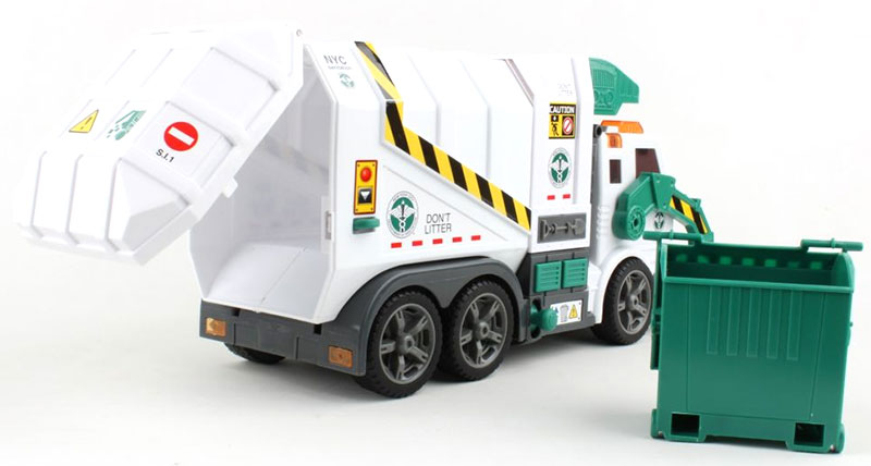 NYC Sanitation Front End Dumpster Garbage Truck - NY20709